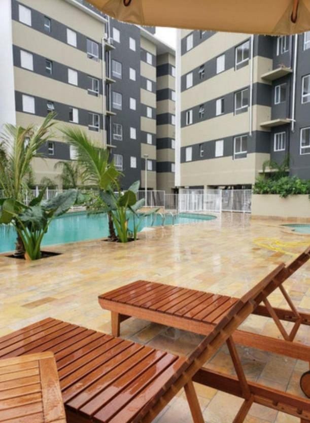Jardim das Palmeiras II Home Resort JP2 Ubatuba - Apartamento com 2 Dorms, 1 Suíte, Churrasqueira Gourmet, Piscinas, Sauna e Salão de Jogos Exterior foto